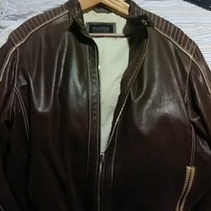 Leather jacket
